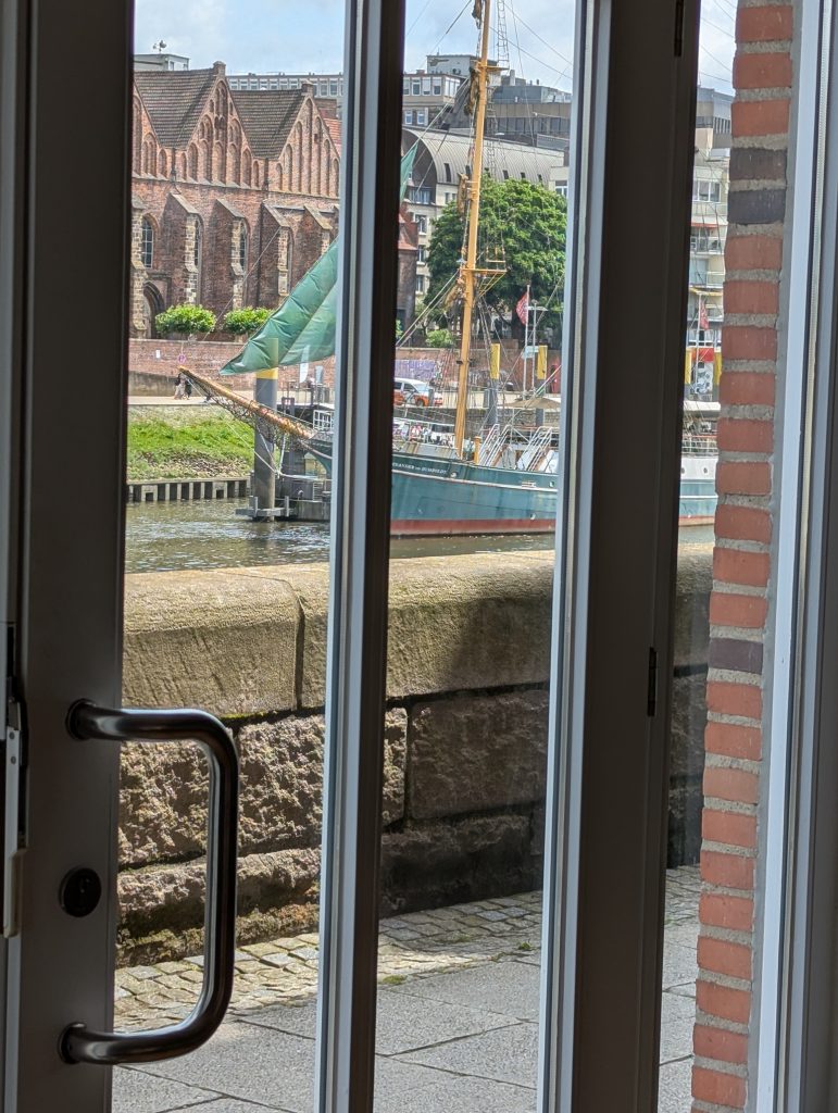 Flussbett Aussicht Weser